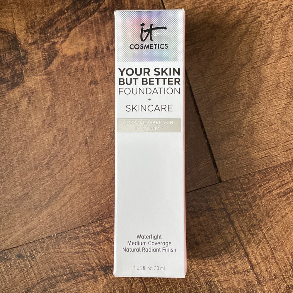 It cosmetics your skin but better foundation